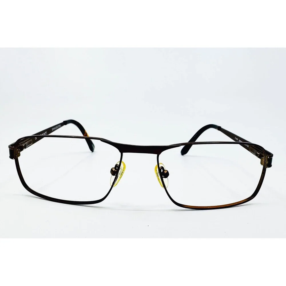 Gant Eyeglass Frames Mens Brown G 3009 SBRNOL Stainless Steel 57-17-145
